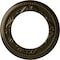 Ekena Millwork Roped Medway Ceiling Medallion (Canopies up to 7 1/2"), 12 1/4"OD x 7 1/2"ID x 7/8"P, Green Gold CM12MEGGS - alternate 1